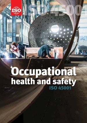 Cover page: ISO 45001 - Occupational health and safety