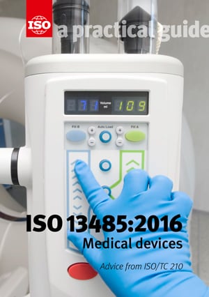 Page de couverture: ISO 13485:2016 - Medical devices - A practical guide